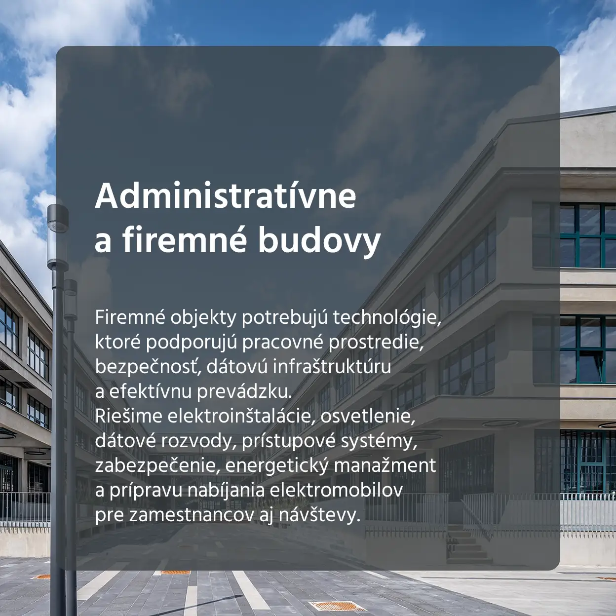 Administratívne a firemné budovy Pragovka Praha